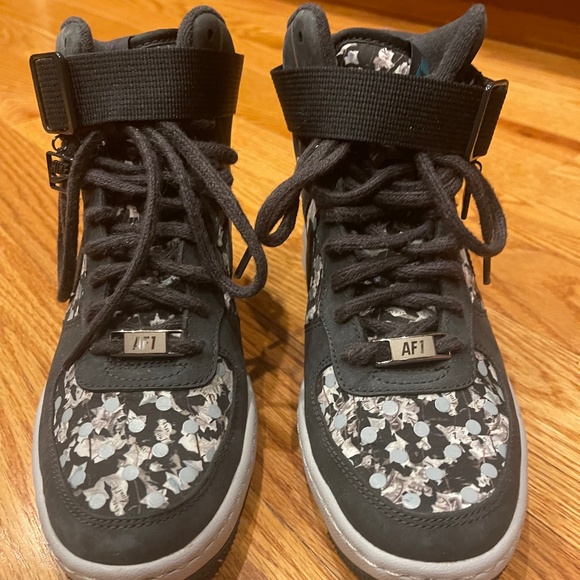 Nike X Lunar Force 1 Sky Hi Women's Liberty - Like New - Picture 1 of 6